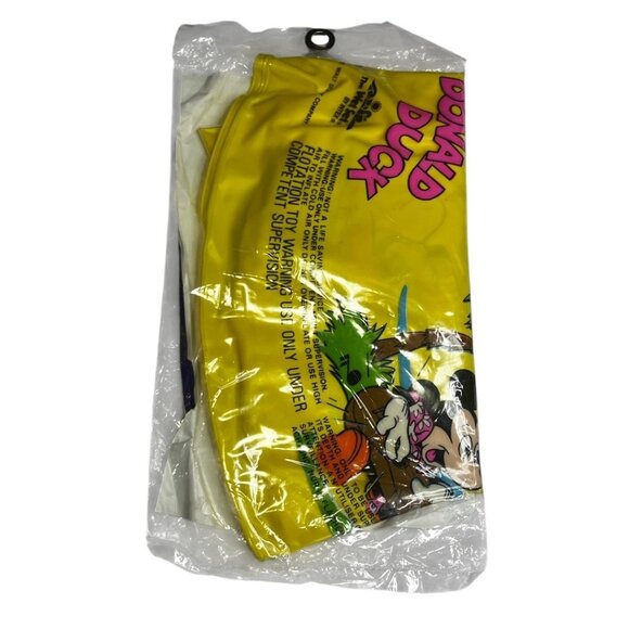 Vintage Disney Mickey & Pals 24" Swim Ring Intex The Wet Set 1983 Sealed New - Picture 2 of 3